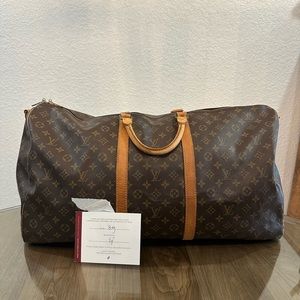 Louis Vuitton Keepall Duffel Suitcase